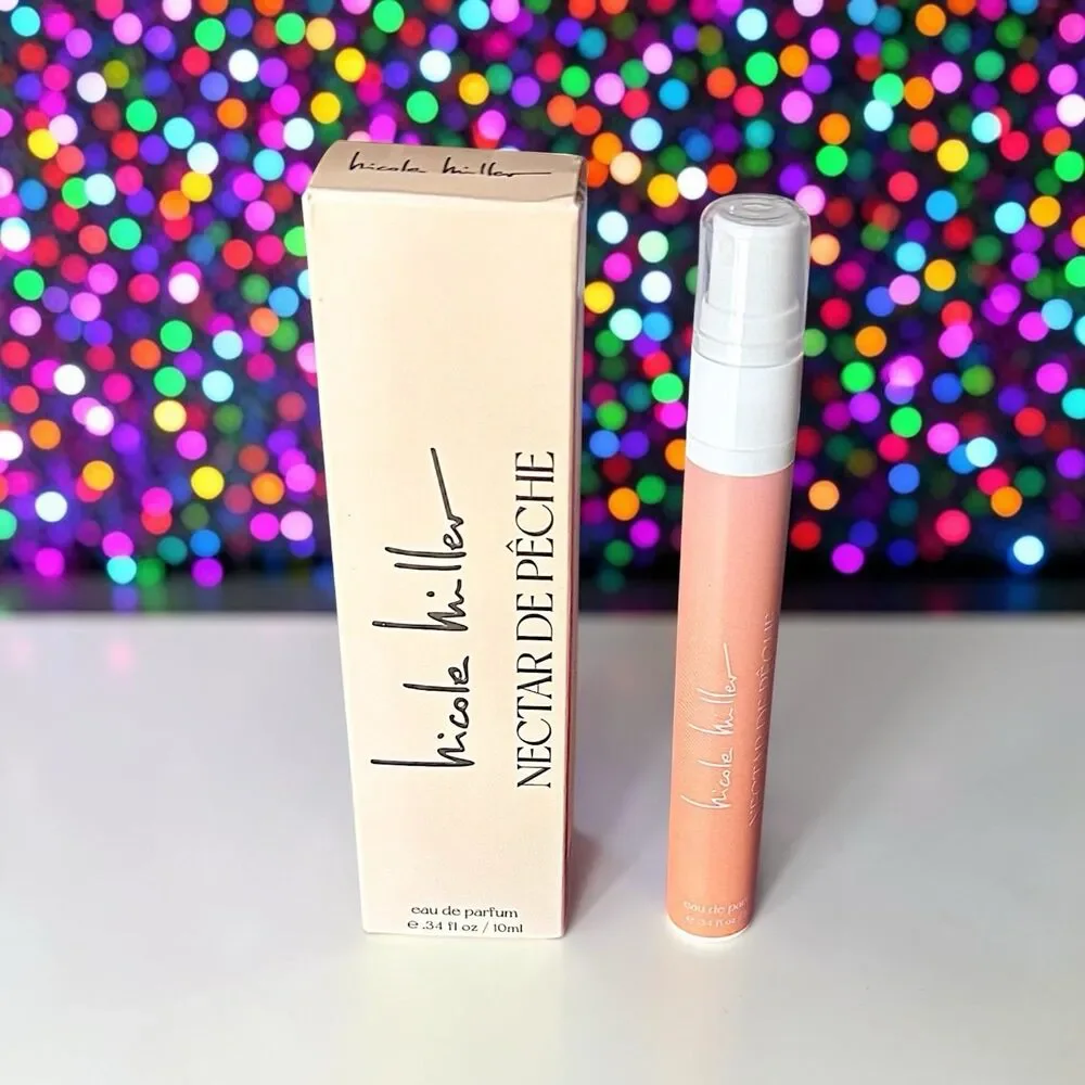 NICOLE MILLER Nectar De Peche Deluxe Mini 0.34 FL OZ NIB